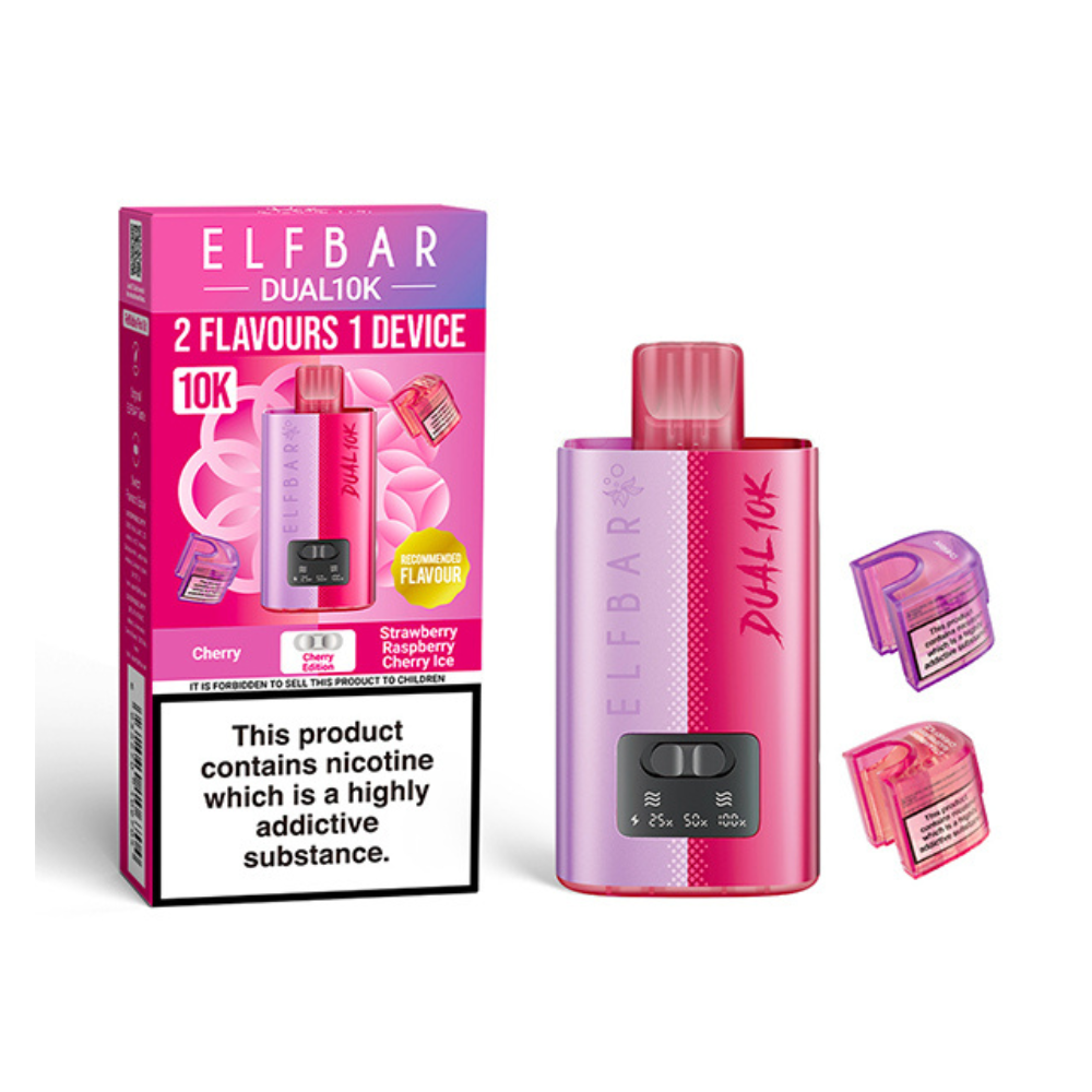 Pink ELF BAR Dual10K vaping  zoom distro in UK