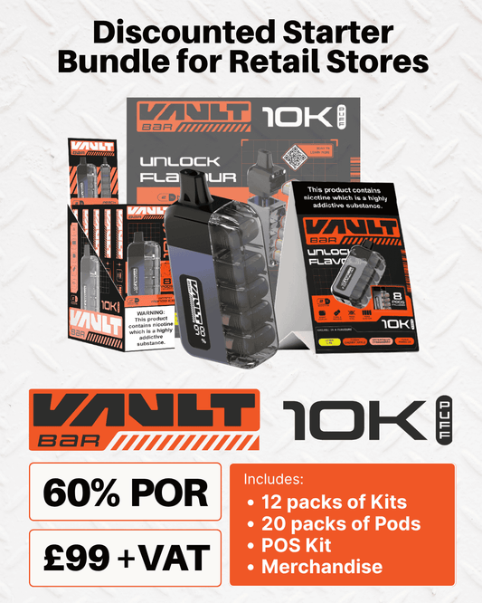 Vault Bar  zoom distro in UK
